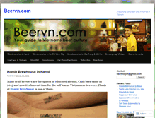 Tablet Screenshot of beervn.com
